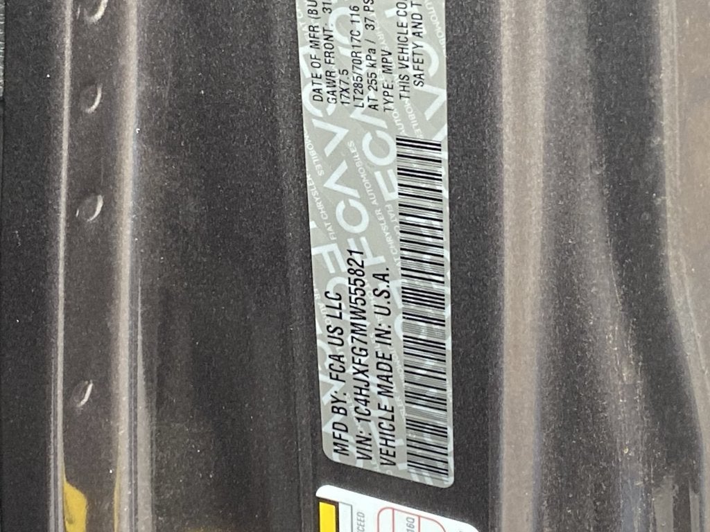 2021 Jeep Wrangler Unlimited Rubicon