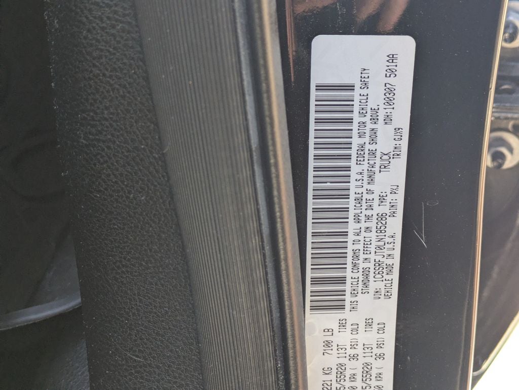 2020 RAM 1500 Laramie