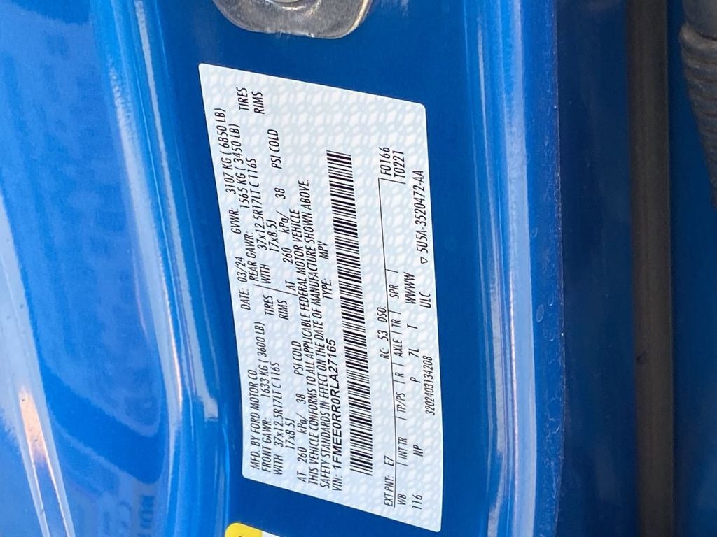 2024 Ford Bronco Raptor