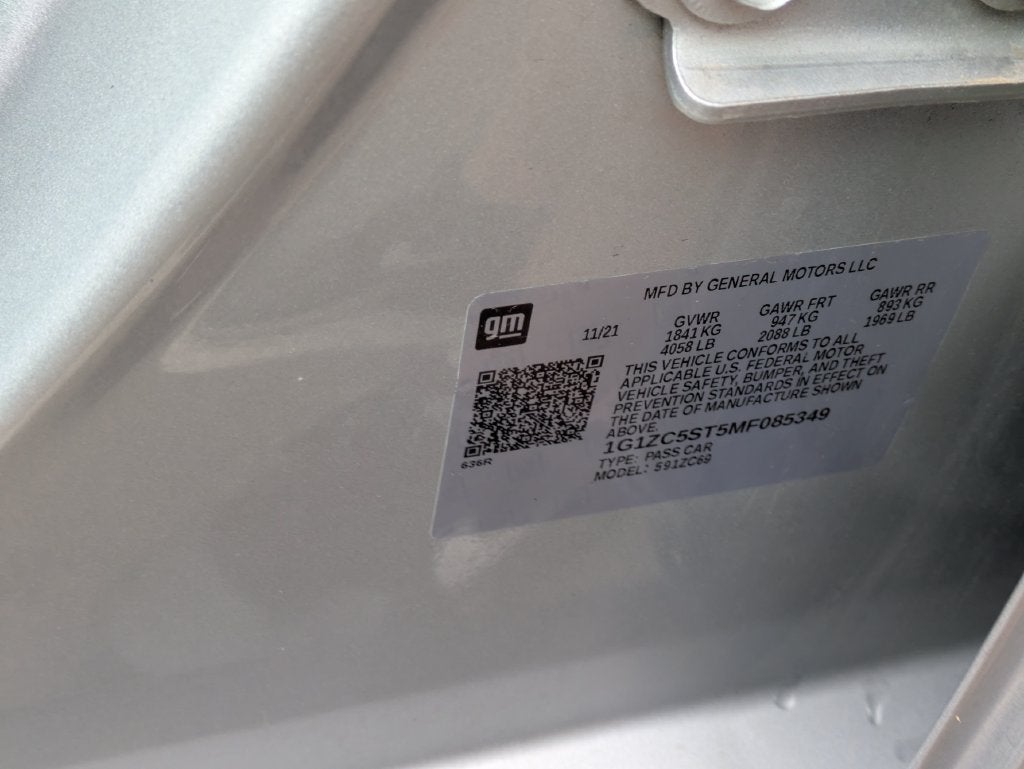 2021 Chevrolet Malibu LS 1FL