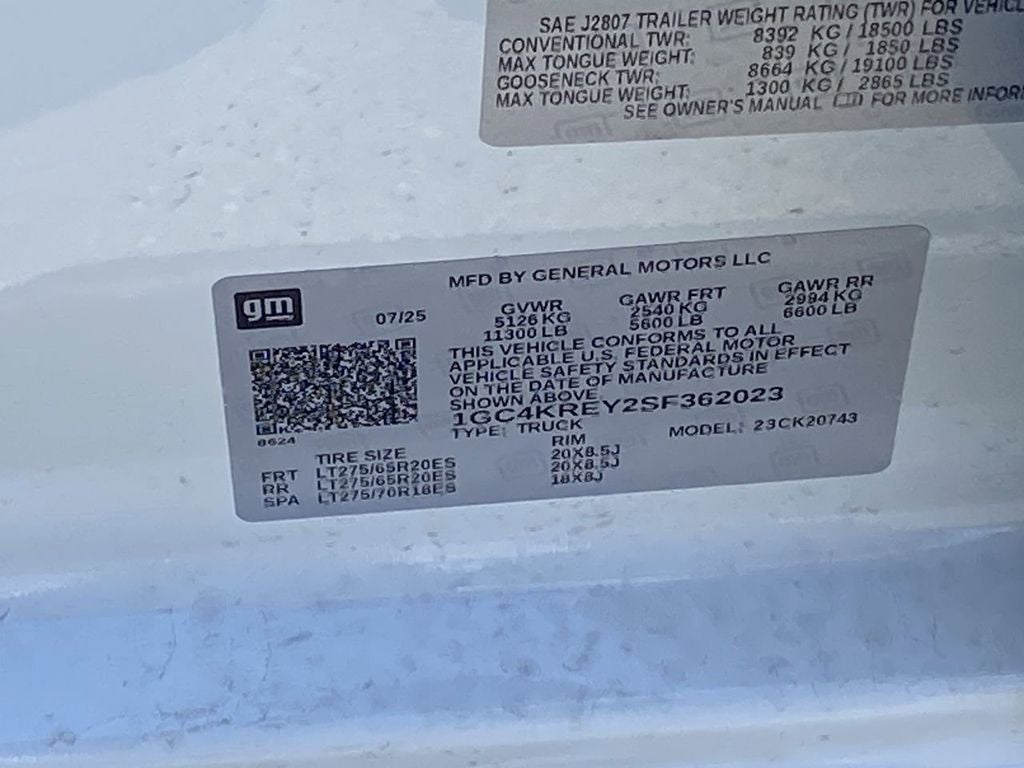 2025 Chevrolet Silverado 2500HD High Country