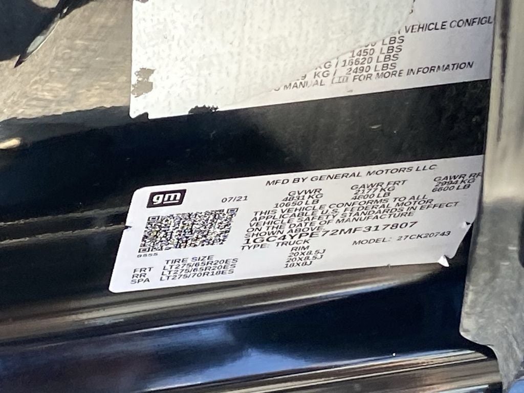 2021 Chevrolet Silverado 2500HD LTZ