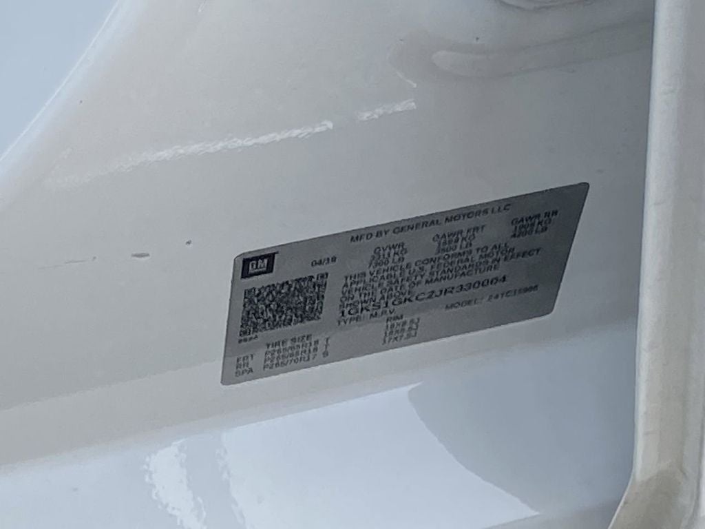 2018 GMC Yukon XL SLT