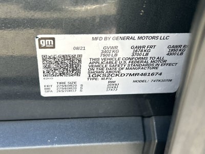 2021 GMC Yukon AT4
