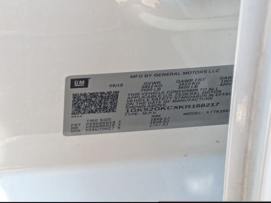 2019 GMC Yukon XL SLT