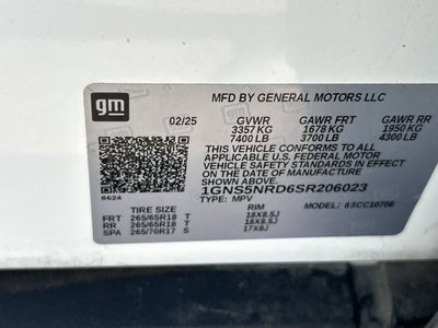 2025 Chevrolet Tahoe LT