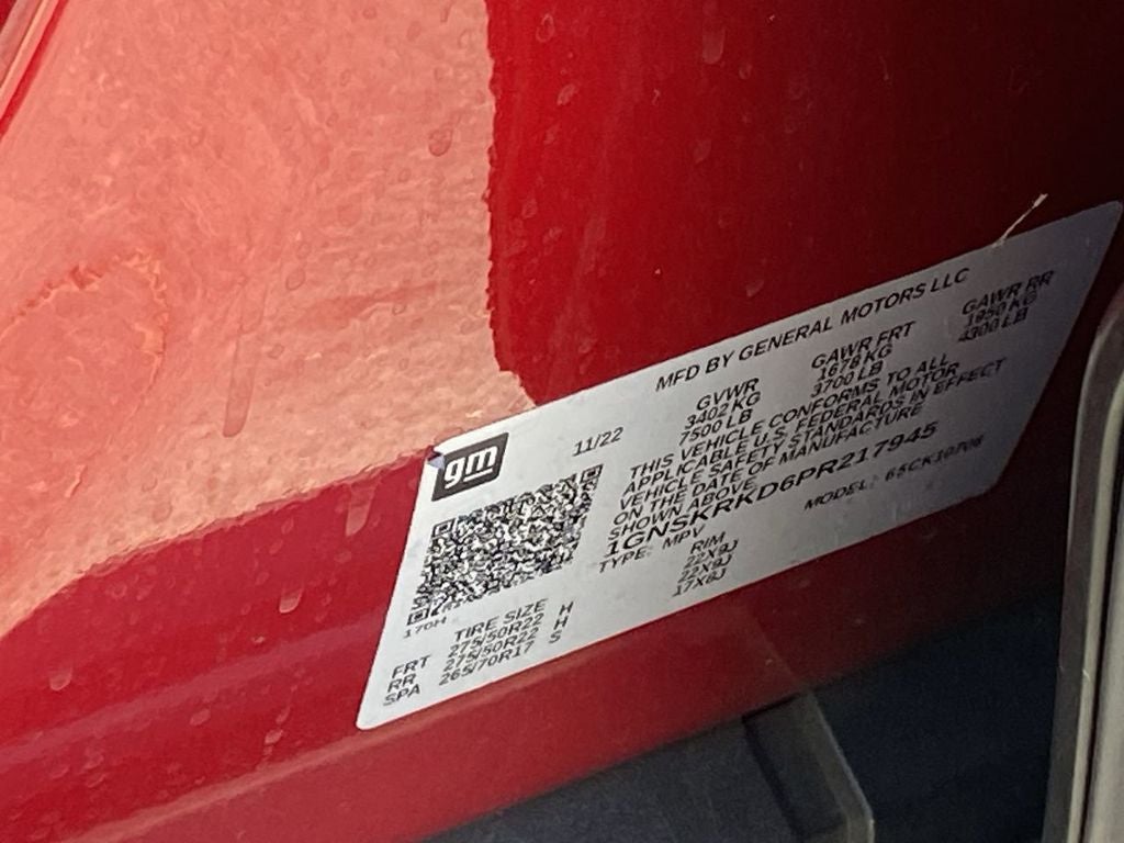 2023 Chevrolet Tahoe RST