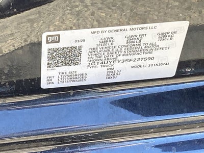 2025 GMC Sierra 3500HD Denali Ultimate