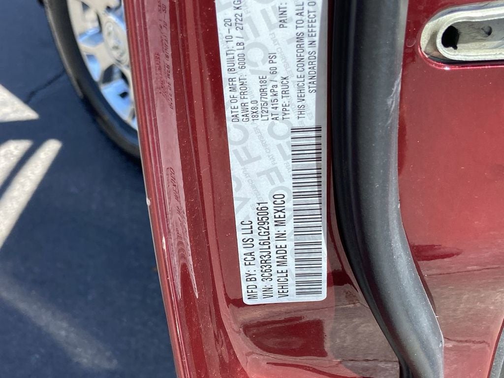 2020 RAM 3500 Laramie