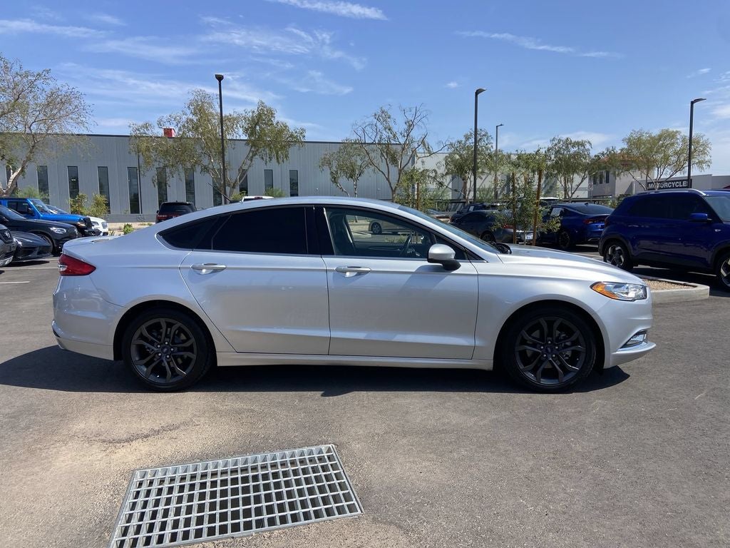 Used 2018 Ford Fusion SE with VIN 3FA6P0HD0JR167849 for sale in Goodyear, AZ