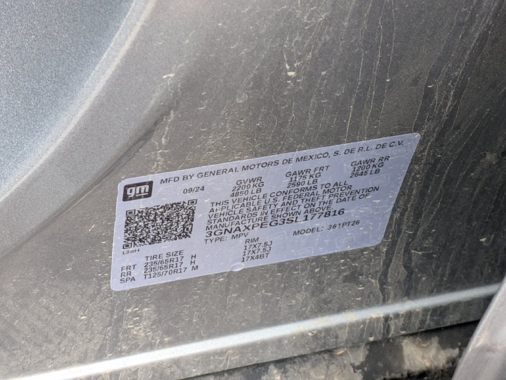 2025 Chevrolet Equinox LT