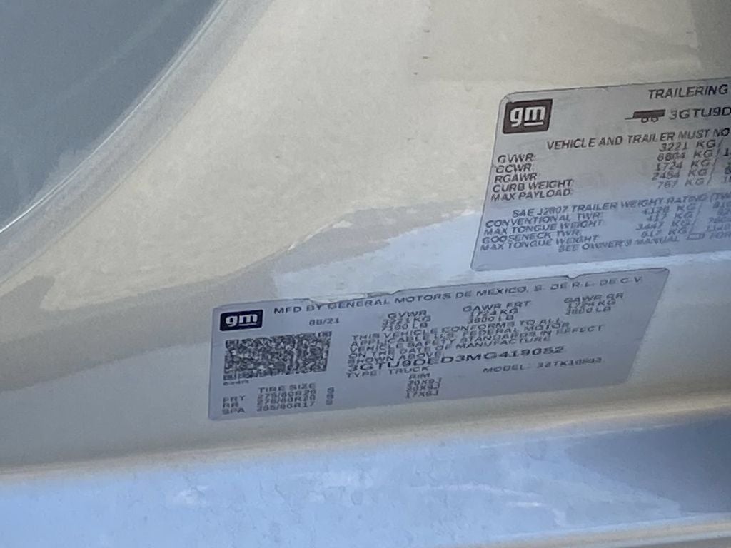 2021 GMC Sierra 1500 SLT