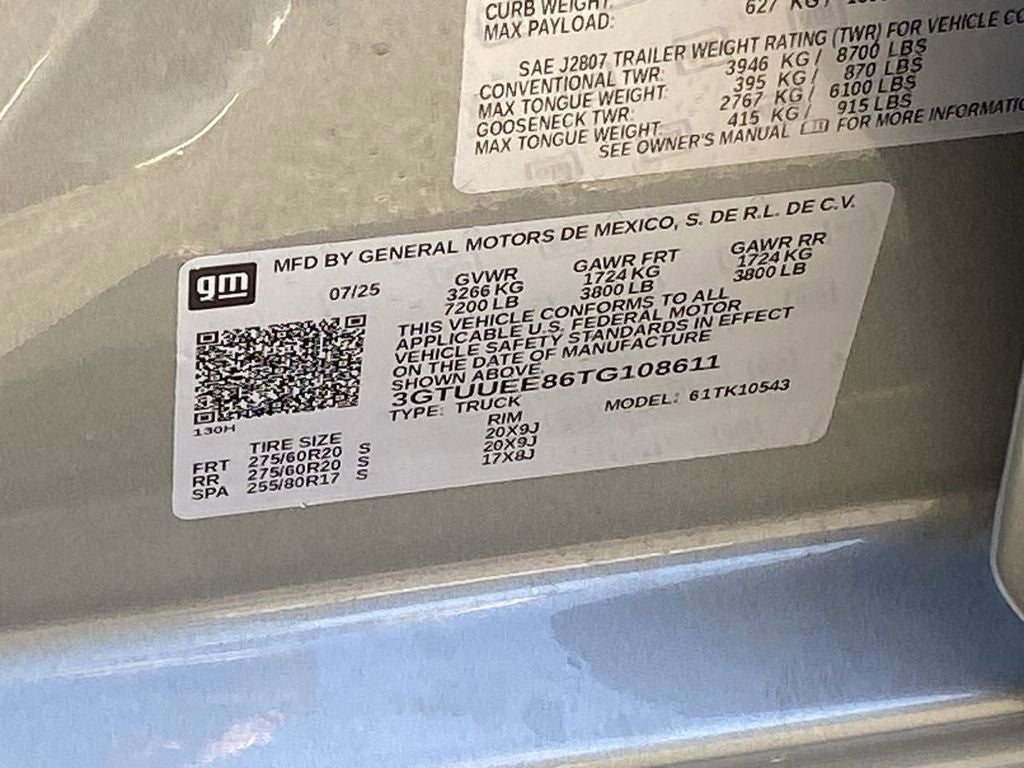 2026 GMC Sierra 1500 AT4