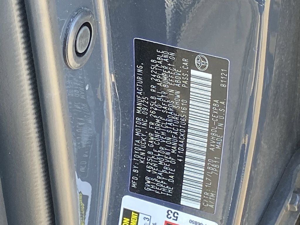 2026 Toyota Camry XSE