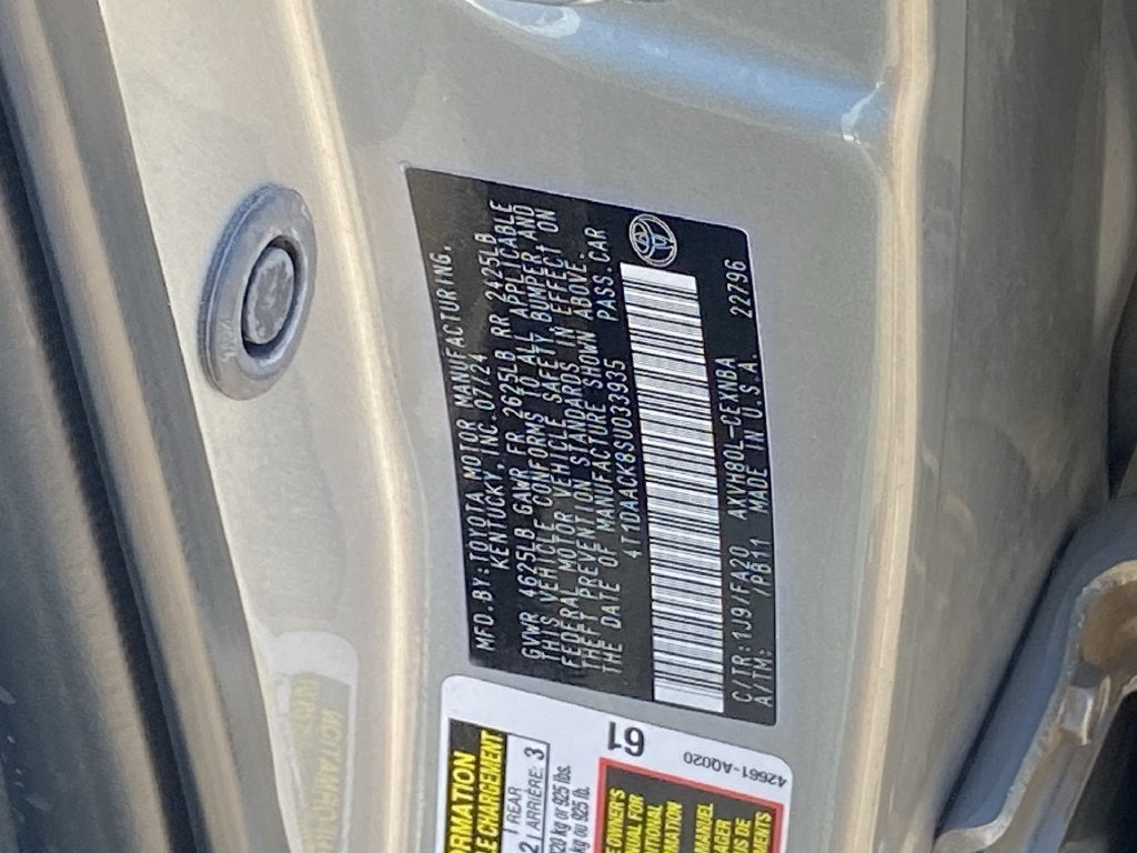 2025 Toyota Camry LE