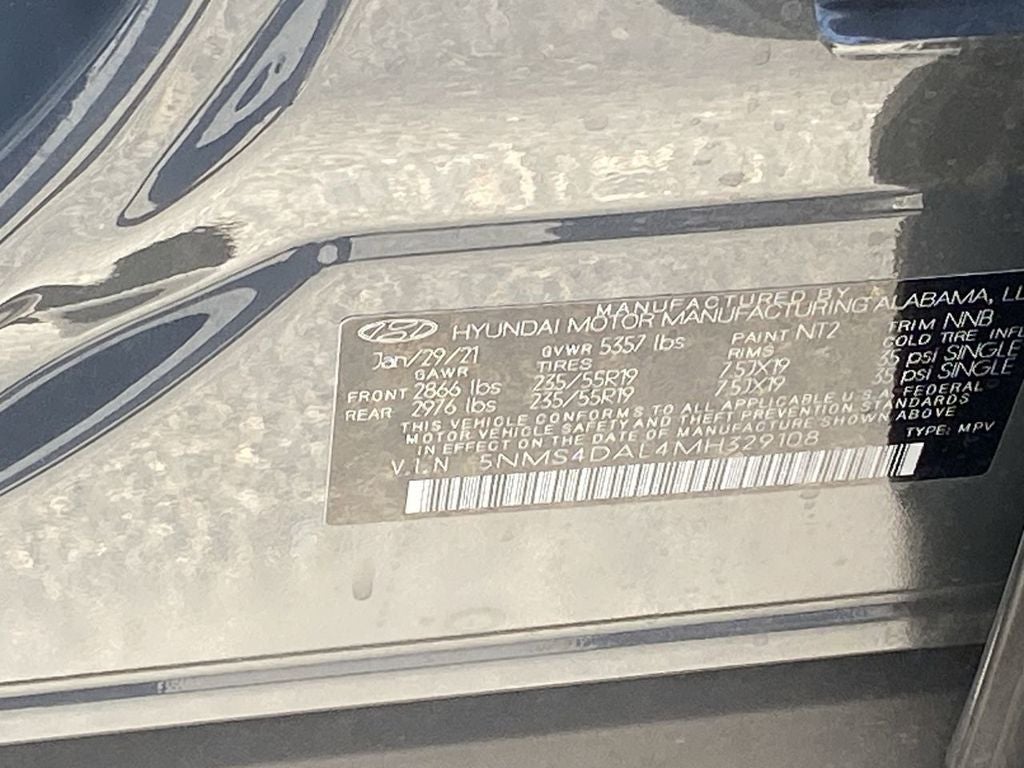 2021 Hyundai Santa Fe Limited