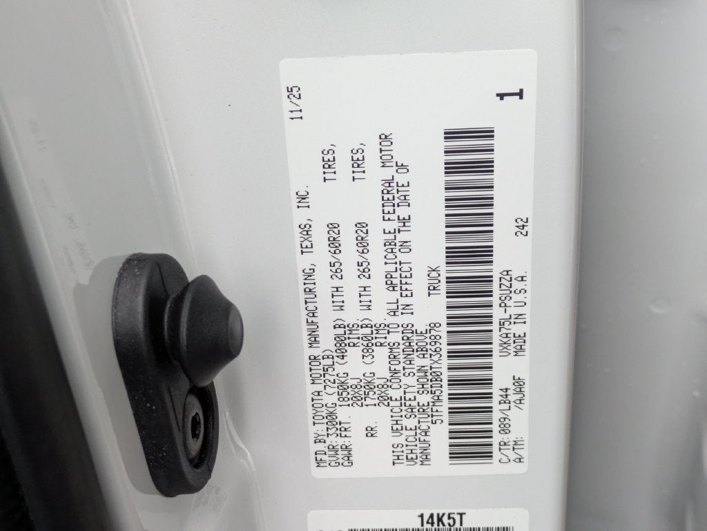 2026 Toyota Tundra 1794