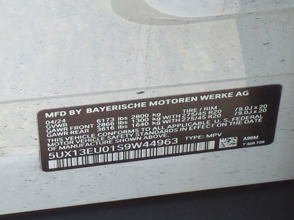 2025 BMW X5 sDrive40i
