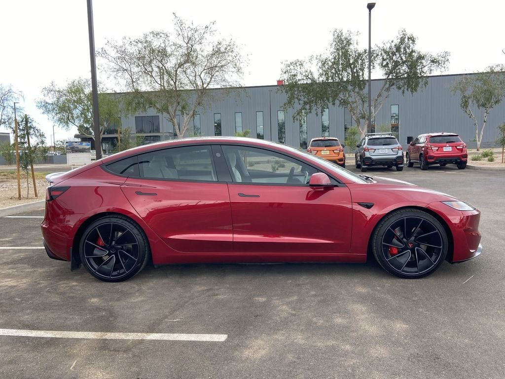 Used 2025 Tesla Model 3 Performance with VIN 5YJ3E1ET9SF933763 for sale in Goodyear, AZ