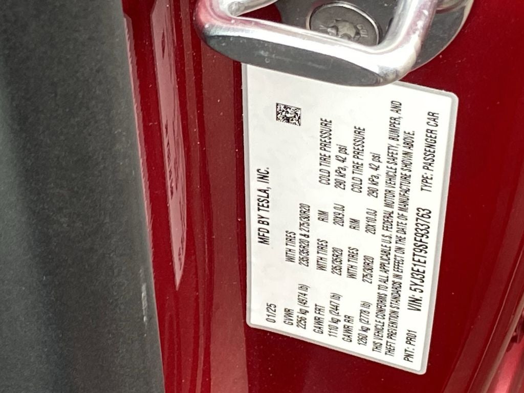 2025 Tesla Model 3 Performance