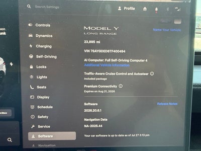 2026 Tesla Model Y Standard Range
