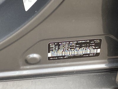 2026 Mitsubishi Outlander Sport 2.0 ES