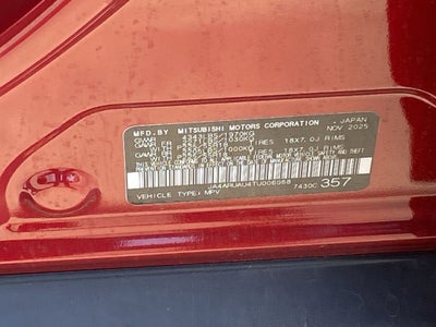2026 Mitsubishi Outlander Sport 2.0 ES
