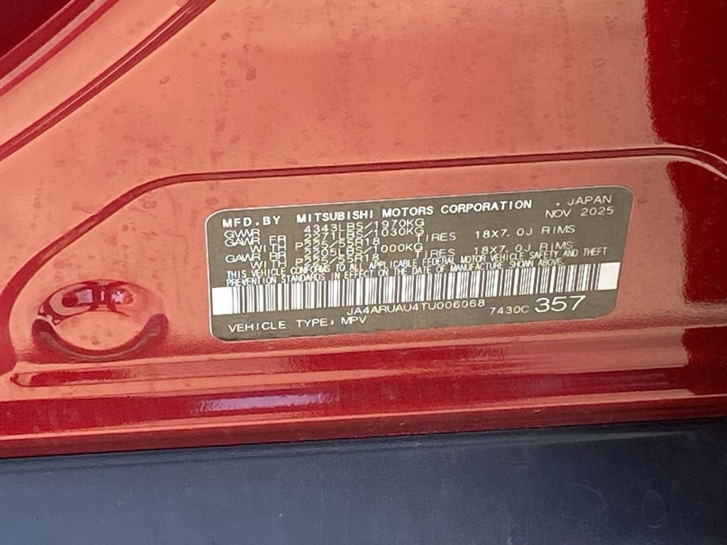 2026 Mitsubishi Outlander Sport 2.0 ES