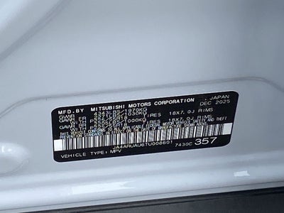 2026 Mitsubishi Outlander Sport 2.0 LE