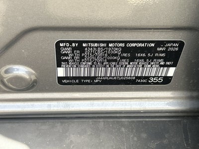 2026 Mitsubishi Outlander Sport S