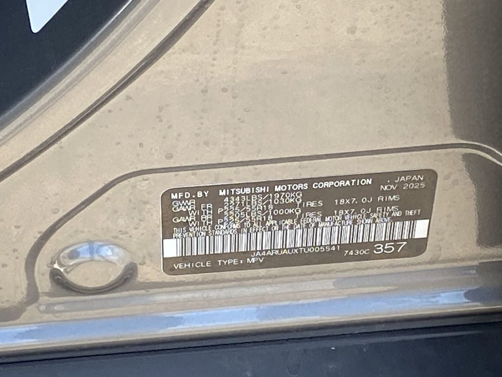 2026 Mitsubishi Outlander Sport 2.0 SE