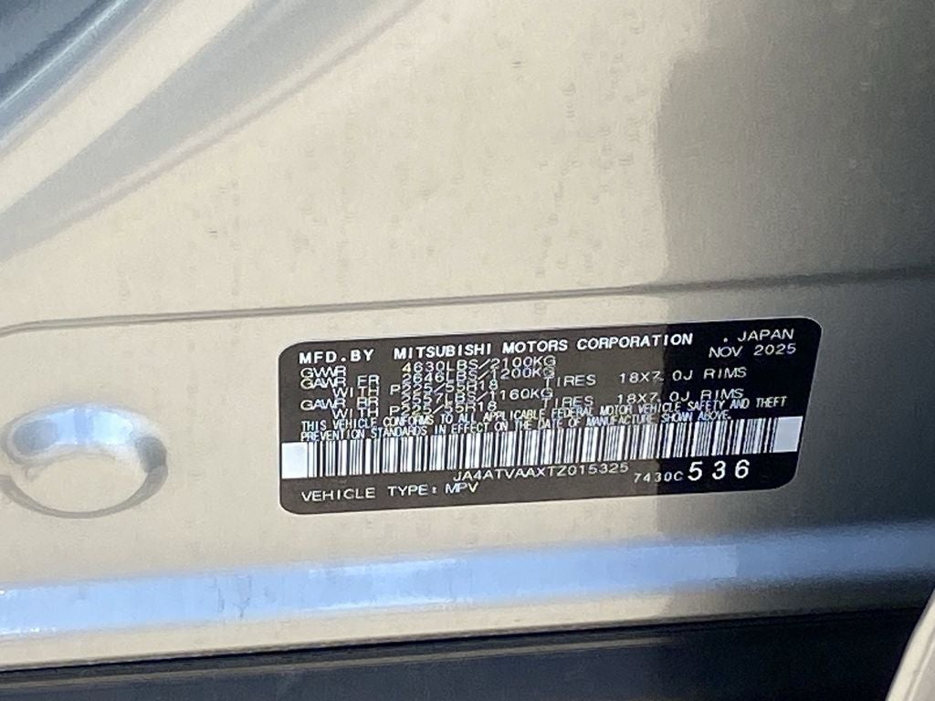 2026 Mitsubishi Eclipse Cross LE