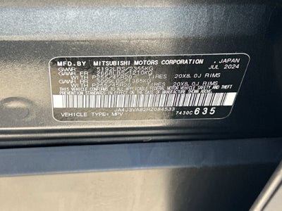 2024 Mitsubishi Outlander SE Black Edition w/Pano Roof