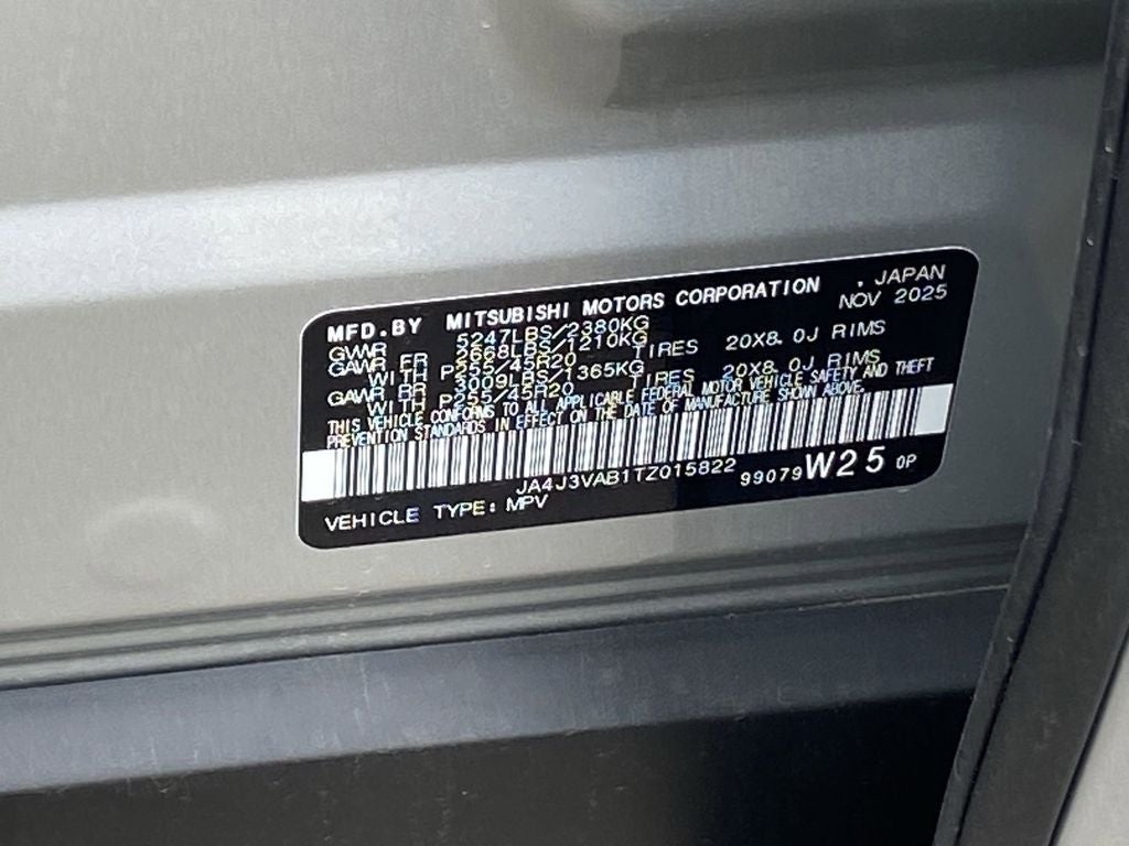 2026 Mitsubishi Outlander SE