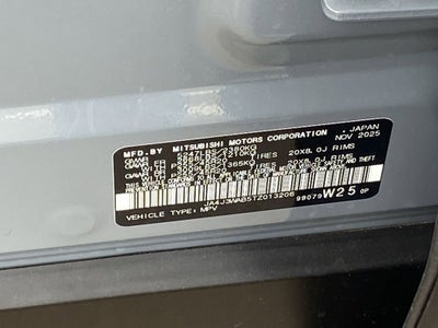 2026 Mitsubishi Outlander SEL