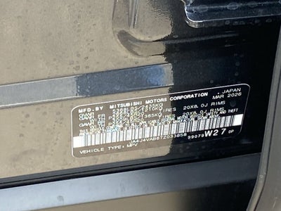 2026 Mitsubishi Outlander LE