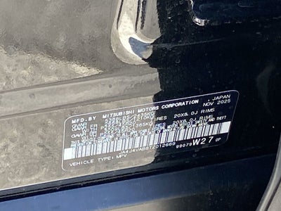 2026 Mitsubishi Outlander SE