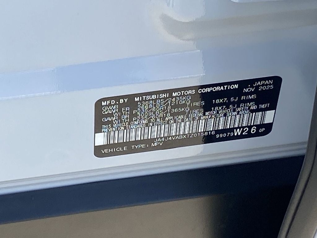 2026 Mitsubishi Outlander Trail Edition
