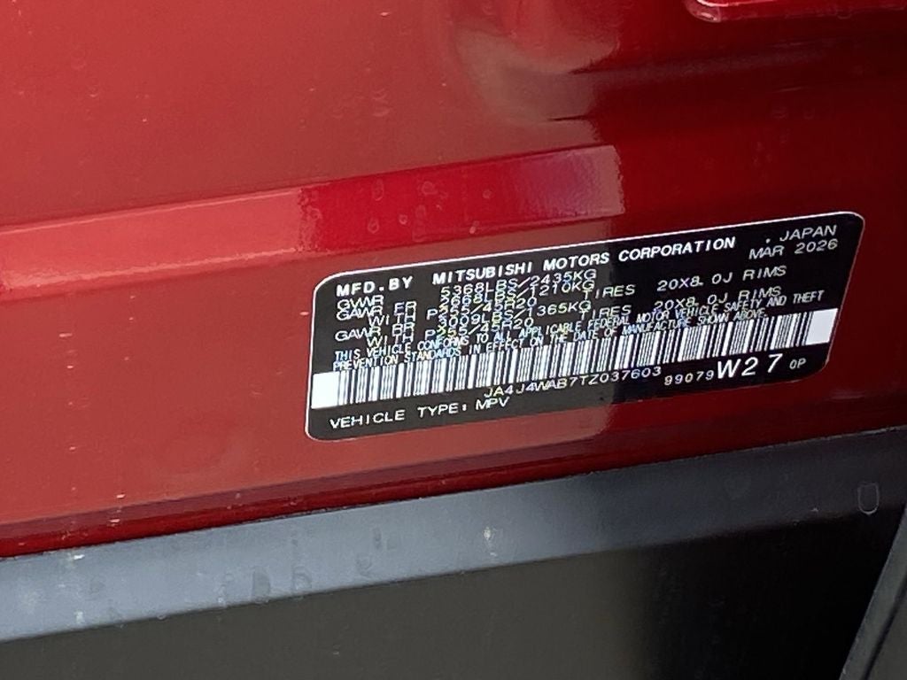 2026 Mitsubishi Outlander Black Edition