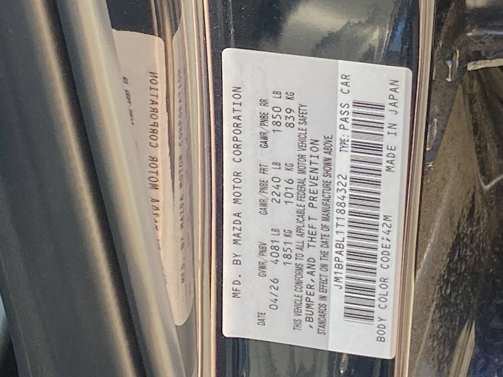 2026 Mazda Mazda3 2.5 S Select Sport