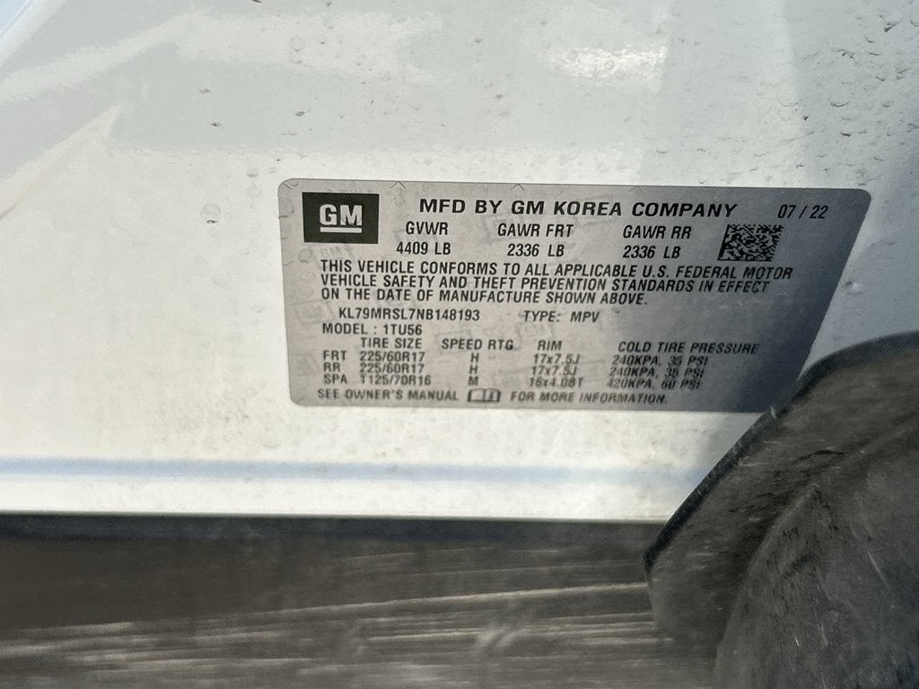 2022 Chevrolet TrailBlazer LT