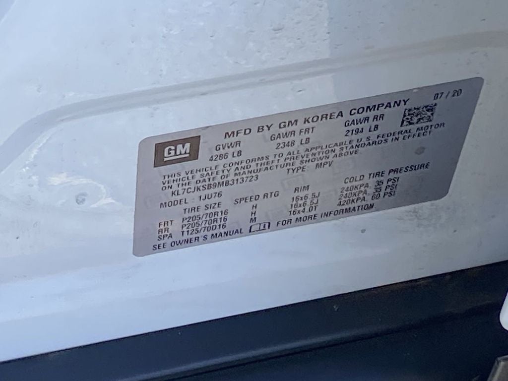 2021 Chevrolet Trax LS