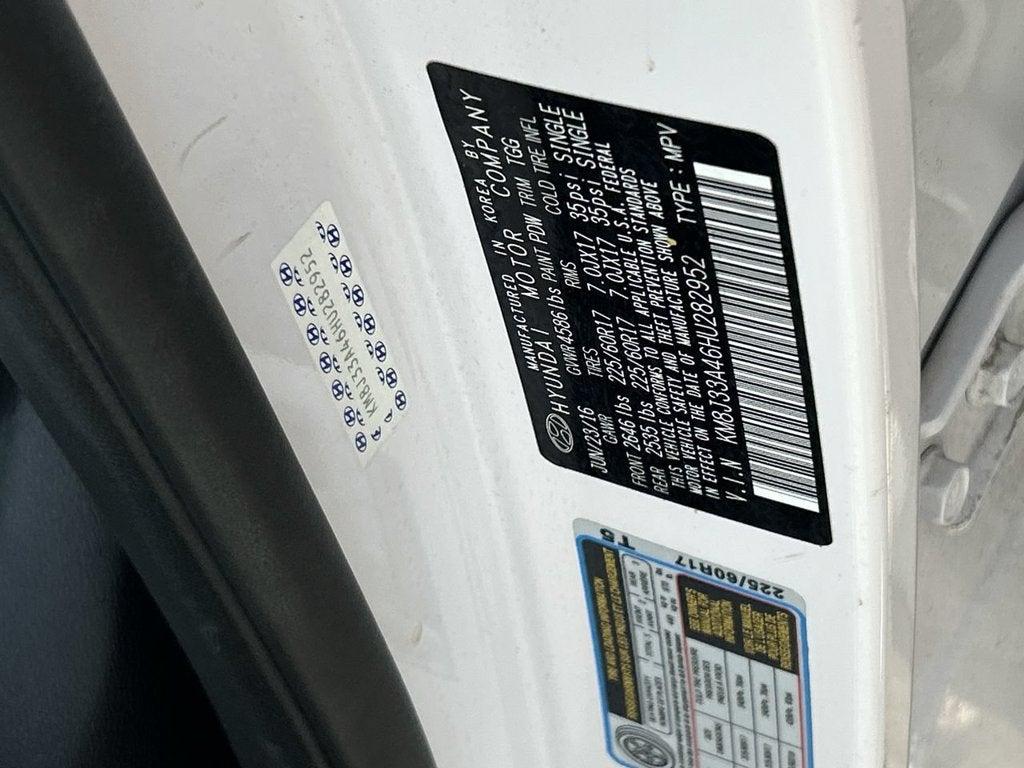 2017 Hyundai Tucson SE