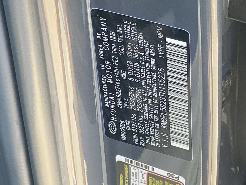 2026 Hyundai Palisade SEL 7 Passenger