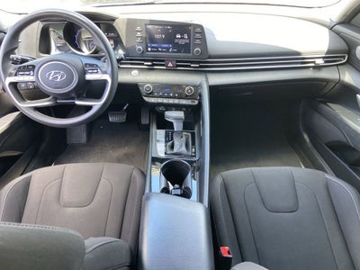 2023 Hyundai Elantra Hybrid Blue