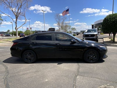 2023 Hyundai Elantra Hybrid Blue