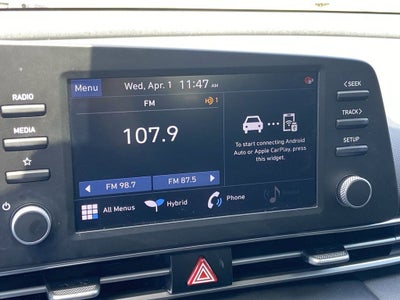 2023 Hyundai Elantra Hybrid Blue